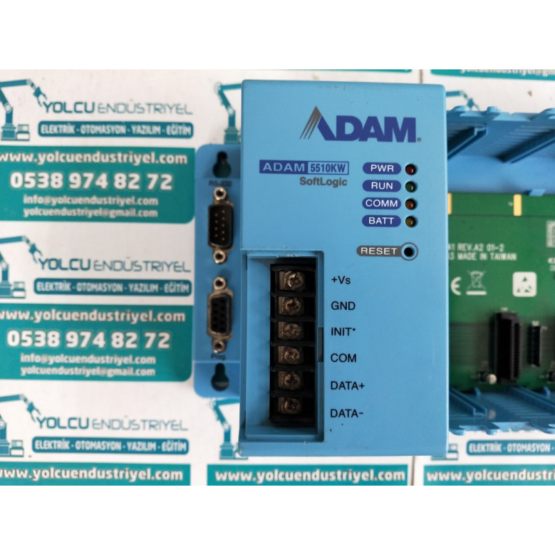 ADAM-5510KW ADVANTECH 4-slot SoftLogic Controller fiyatı,